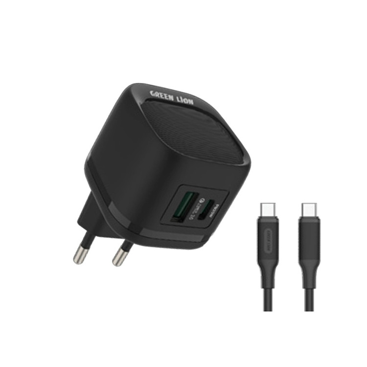 شارژر دیواری PD20W+QC همراه با کابل 1 متری