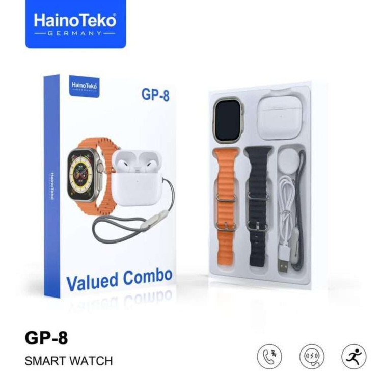 هندزفری و ساعت هوشمند Haino Teko مدل GP-8