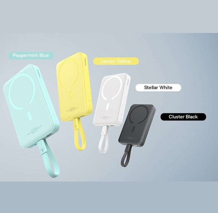 پاوربانک بیسیم باسئوس 30W مدل Magnetic Mini