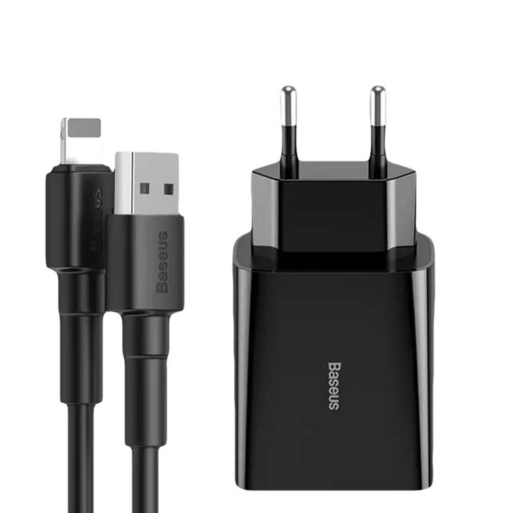 شارژر باسئوس 10.5W همراه با کابل مدل TZCCFS-R01