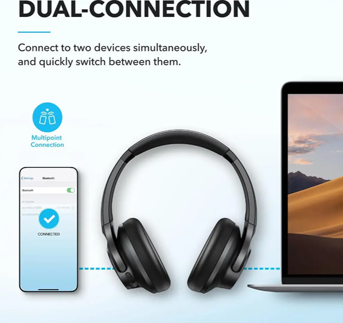 هدفون بی سیم انکر مدل Soundcore Q20i